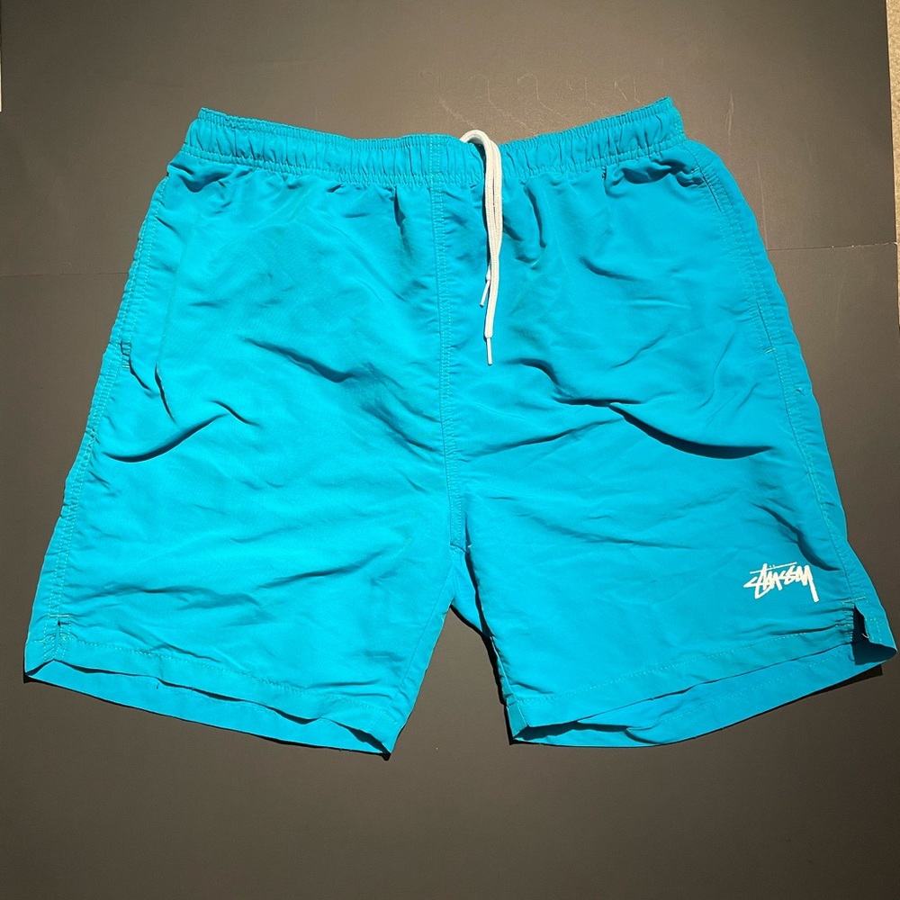 Light Blue Stussy Board Shorts